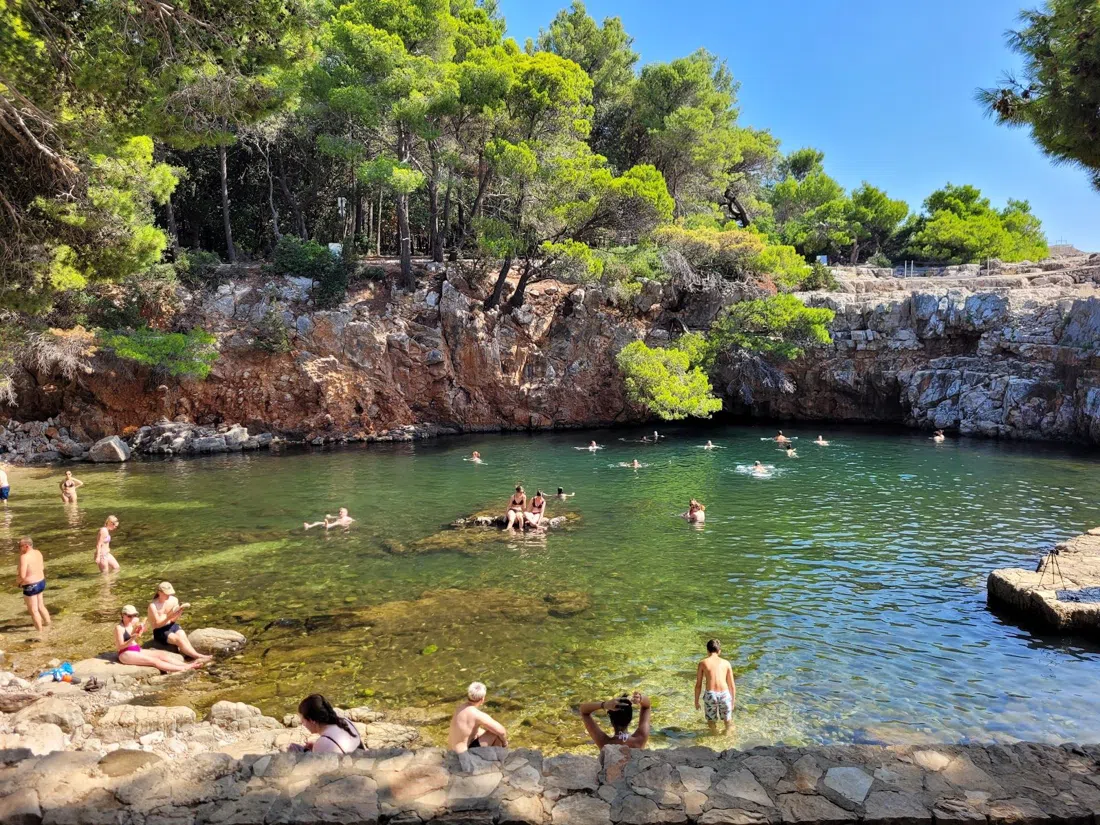 Dead Sea Saltwater Lake (Mrtvo more), Dubrovnik