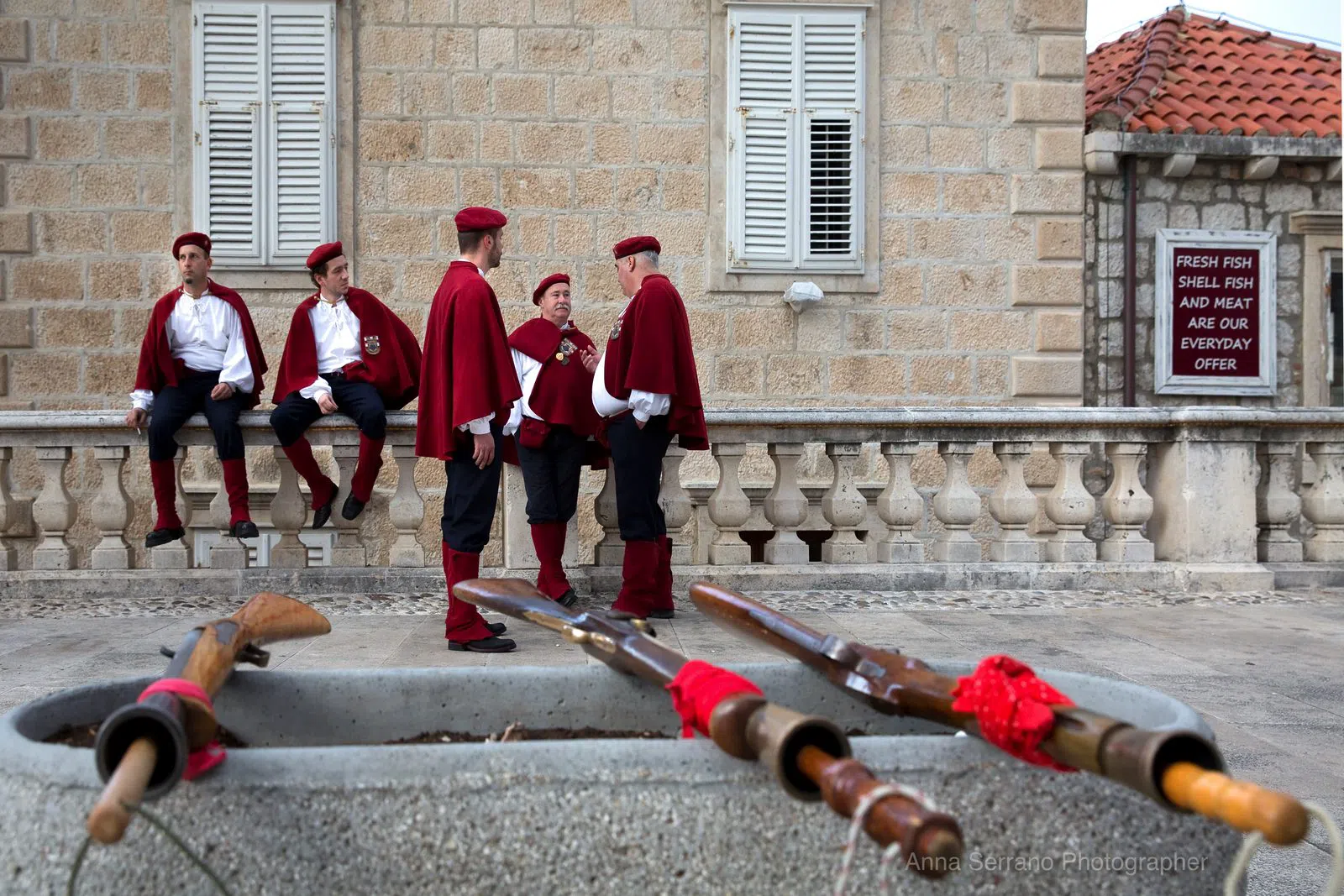 Dubrovački trombunjeri (Mousquetaires de Dubrovnik), Dubrovnik